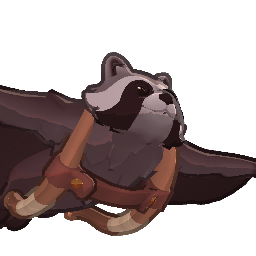 Glider_Raccoon_Brown02